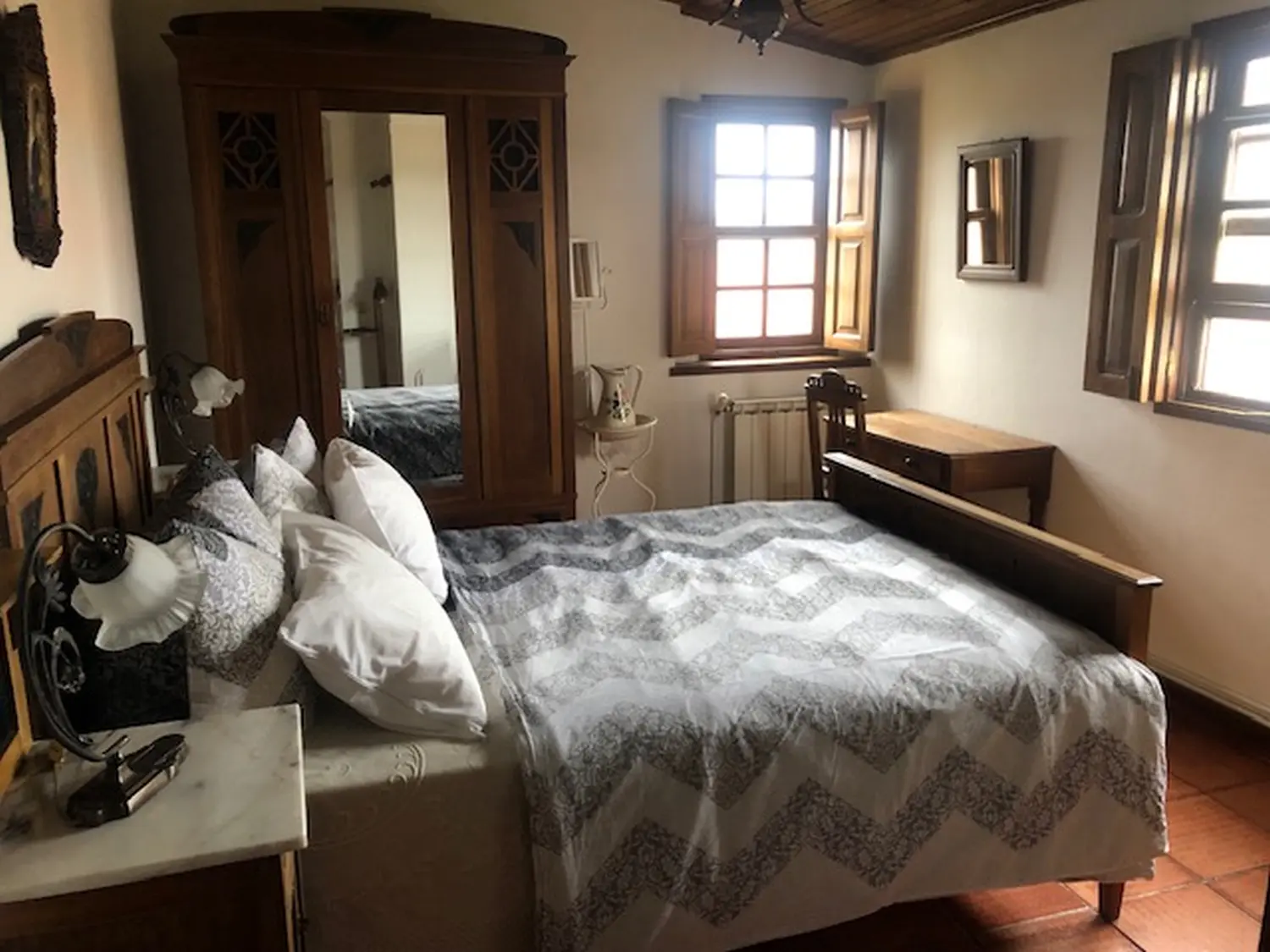 Innenansicht des Ferienhauses in Casas do Minho