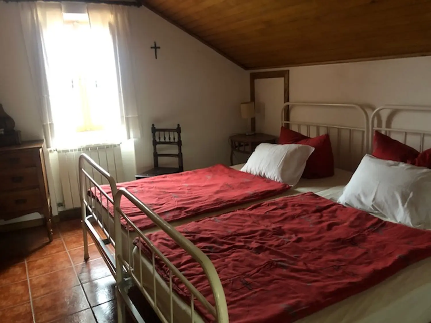 Innenansicht des Ferienhauses in Casas do Minho